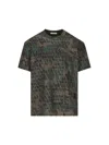 Valentino Toile Iconographe Camouflage-print T-shirt In Camou/army