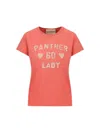 Valentino Panther Lady Graphic Print Crew Neck T-shirt
