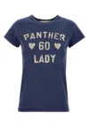 Valentino Garavani Printed Cotton T-shirt In Blue