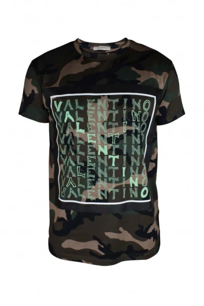 Valentino Garavani T Shirt In Brown