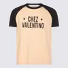 Valentino Sleeve Contrast Graphic Print Crew Neck