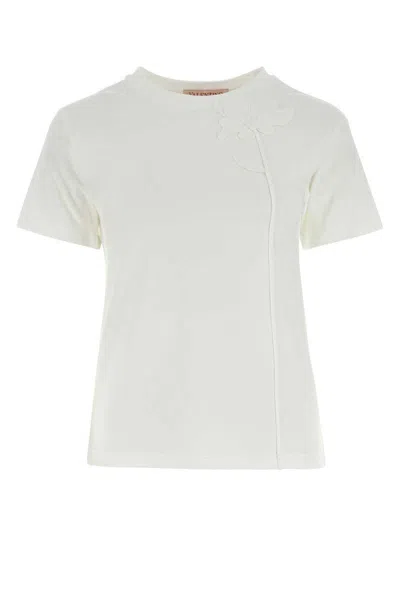 Valentino White Cotton T-shirt