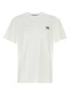 Valentino Garavani Cotton T-shirt With Vlogo Patch In White
