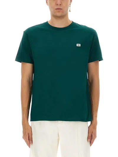 VALENTINO VALENTINO GARAVANI T-SHIRT WITH SIGNATURE VLOGO