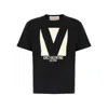Valentino Crew Neck Short Sleeves T-shirts