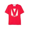 Valentino T-shirt Logo In Red