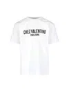 Valentino Cotton Crew Neck T-shirt With Graphic Print