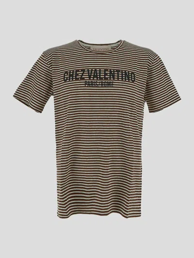 Valentino Garavani T-shirts And Polos In Brown