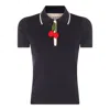 Valentino Polo Shirt Cotton Embroidered Detail