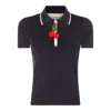 Valentino Polo Shirt Cotton Embroidered Detail