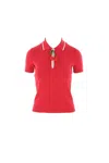 Valentino Top En Coton Avec Cerises En Crochet Femme Paris L