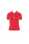 Valentino Top En Coton Avec Cerises En Crochet Femme Paris L