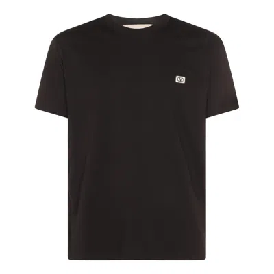 Valentino Garavani T-shirts And Polos In Black