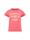 Valentino Panther Lady Graphic Print Crew Neck T-shirt