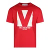 Valentino Crewneck Graphic Print T-shirt Logo