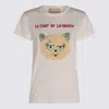 Valentino Silk T-shirt With Short Sleeves And Graphic Print In Pink