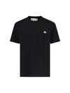 Valentino T-shirt With Signature Vlogo In Black