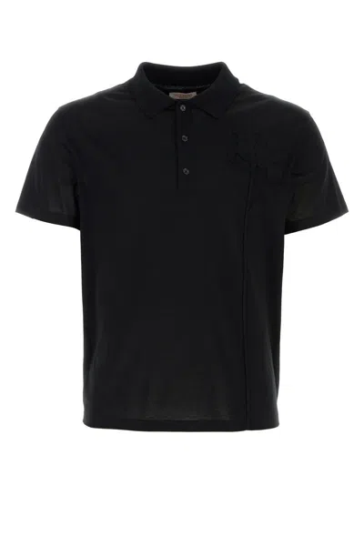 Valentino Polo Shirt In Black