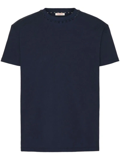 Valentino Garavani T-shirts And Polos In Blue