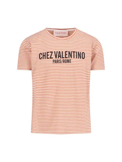 Valentino Garavani T-shirts And Polos In Orange