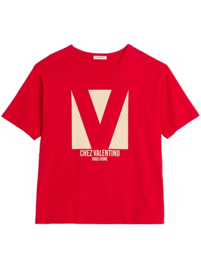 Valentino Garavani T-shirts And Polos In Red