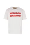 Valentino Dyonisos Apollon Print T-shirt In White