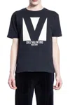 Valentino Garavani T-shirts & Tank Tops In Blue