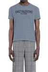 Valentino Maglietta A Righe In Cotone E Lino Chez