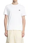 Valentino Vlogo Patch T-shirt With In White