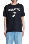 Valentino Garavani Cherryfic T-shirt In Blue