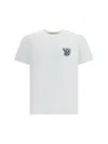 Valentino Cotton T-shirt With Vg Patch In Black