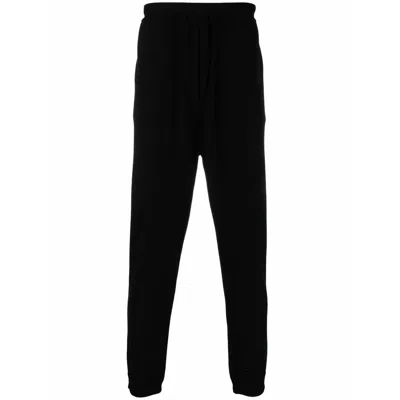 Valentino Garavani Tapered Track Trousers In Black