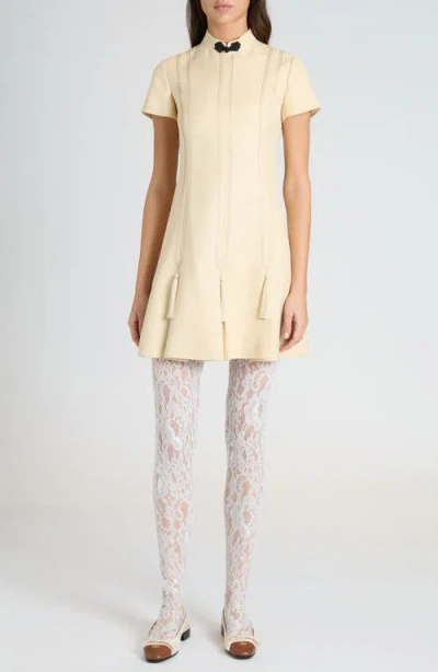 Valentino Garavani Tassel Trimmed Minidress