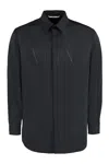 Valentino Vltn Overshirt In Tech Fabric