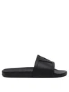 Valentino Pool Slide Coolside Slippers In Black
