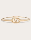 VALENTINO GARAVANI VALENTINO GARAVANI THE BOLD EDITION VLOGO METAL BELT WOMAN GOLD S