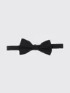 Valentino Black Solid Bowties In Black