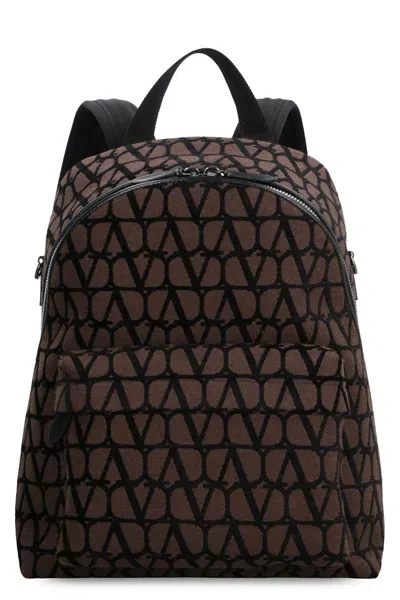 Valentino Garavani Toile Iconographe Fabric Backpack