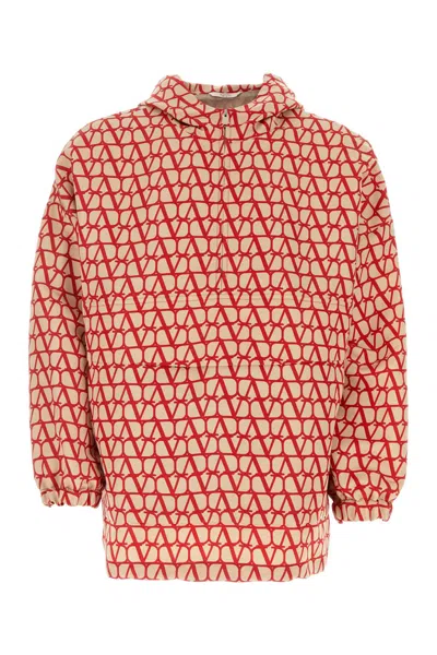 Valentino Garavani Toile Iconographe Jacket In Multi