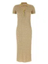 Valentino Toile Iconographe Dresses In Gold