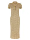 Valentino Toile Iconographe Dresses In Gold