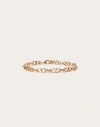 Valentino Garavani Toile Iconographe Metal Bracelet Woman Gold M In Gold