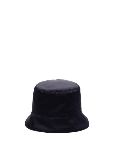 Valentino Garavani `toile Iconographe` Reversible Bucket Hat In Black