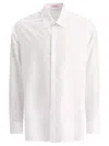 Valentino Toile Iconographe Poplin Shirt In White