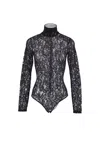 Valentino Garavani Sheer Lace Bodysuit