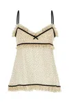 Valentino Garavani Top In Black Betule