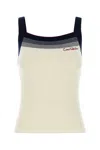 Valentino Garavani Top With Chez  Garavani Embroidery In In Multi
