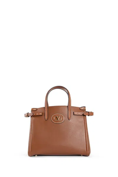 Valentino Garavani Top Handle Bags In Brown | ModeSens