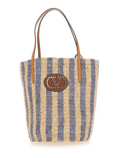 Valentino Garavani Tote Bag In Beige