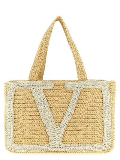 Valentino Garavani Tote Bag In Tan